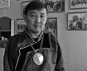 Виталий Александрович Балтаев, член местной религиозной организации шаманов «Байкал»