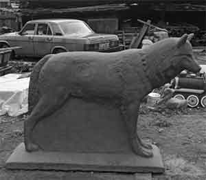 В Бурятии установят скульптуру волка