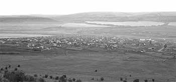 Село Улей Осинского района - место битвы черных шаманов. 